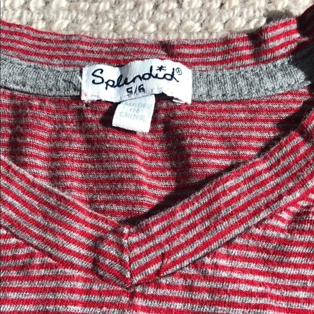 Splendid striped tee
